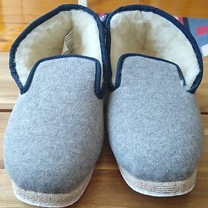NWT!! Armor Lux Wool Slippers, Size 39